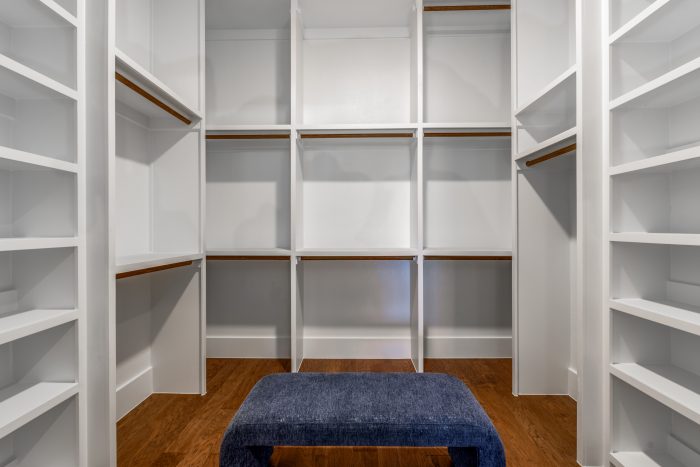 Custom Closet by a Luxury Builder