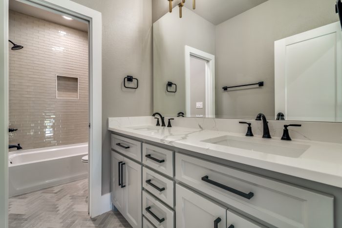 Gorgeous bathroom in custom home