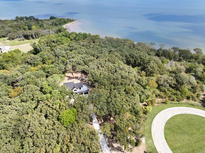 Custom home at Cedar Creek Lake