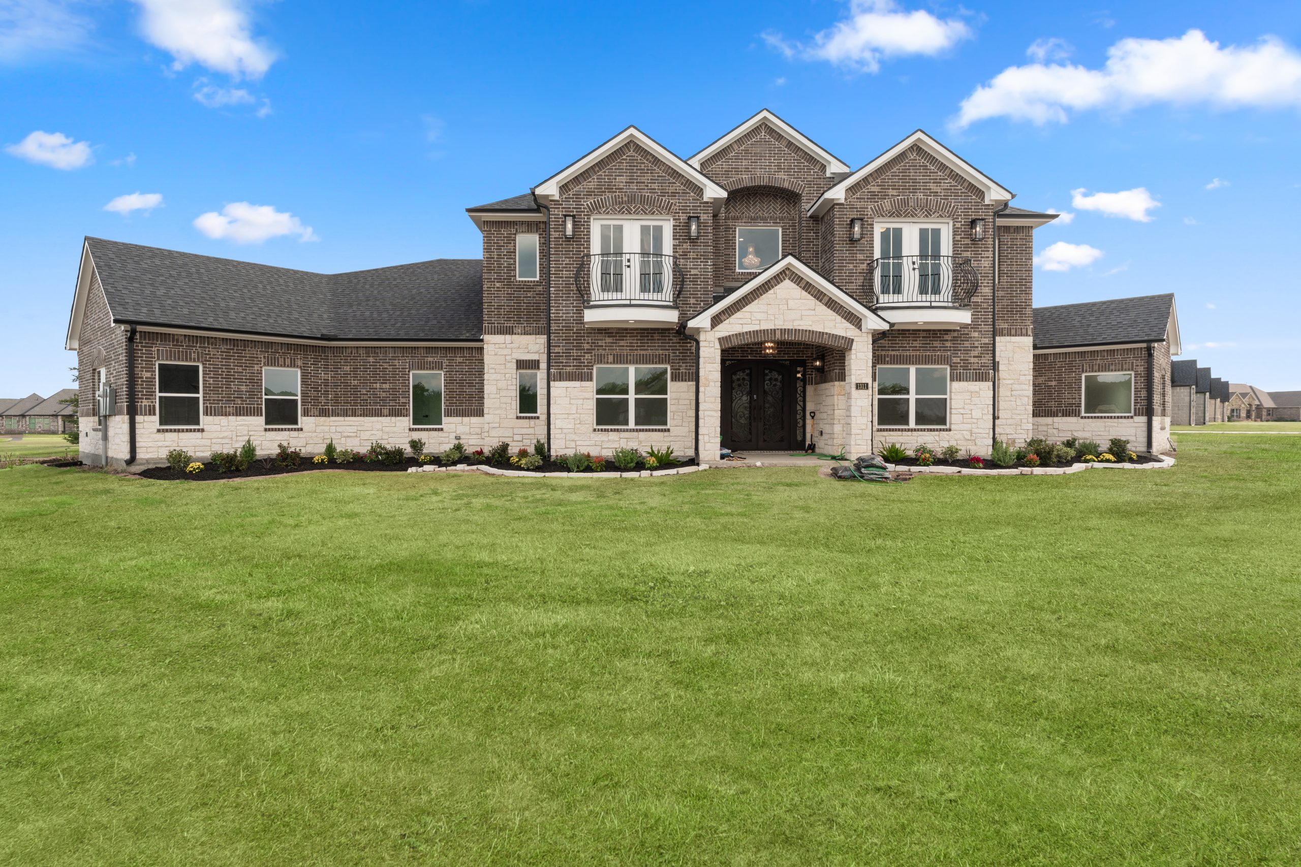 Custom home at Cedar Creek Lake